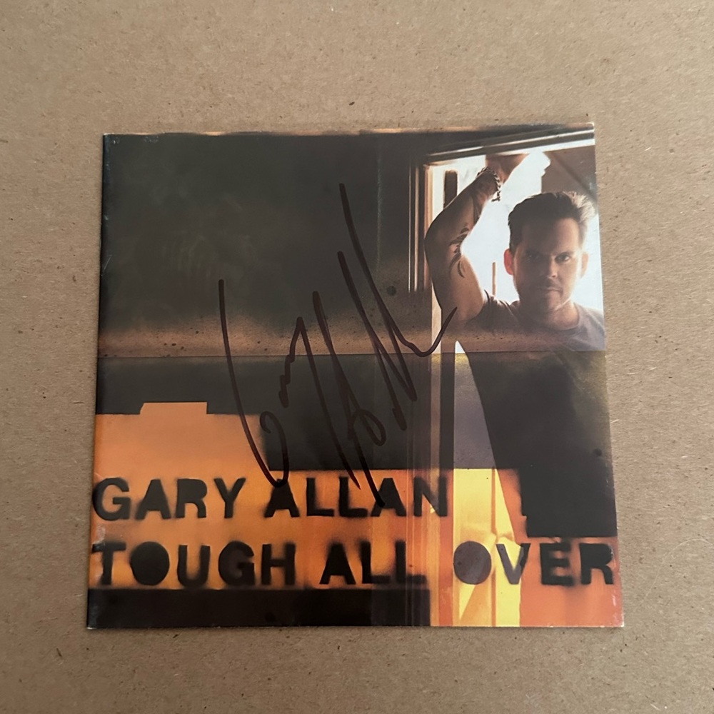 Gary Allan Signed Album CD Cover Book